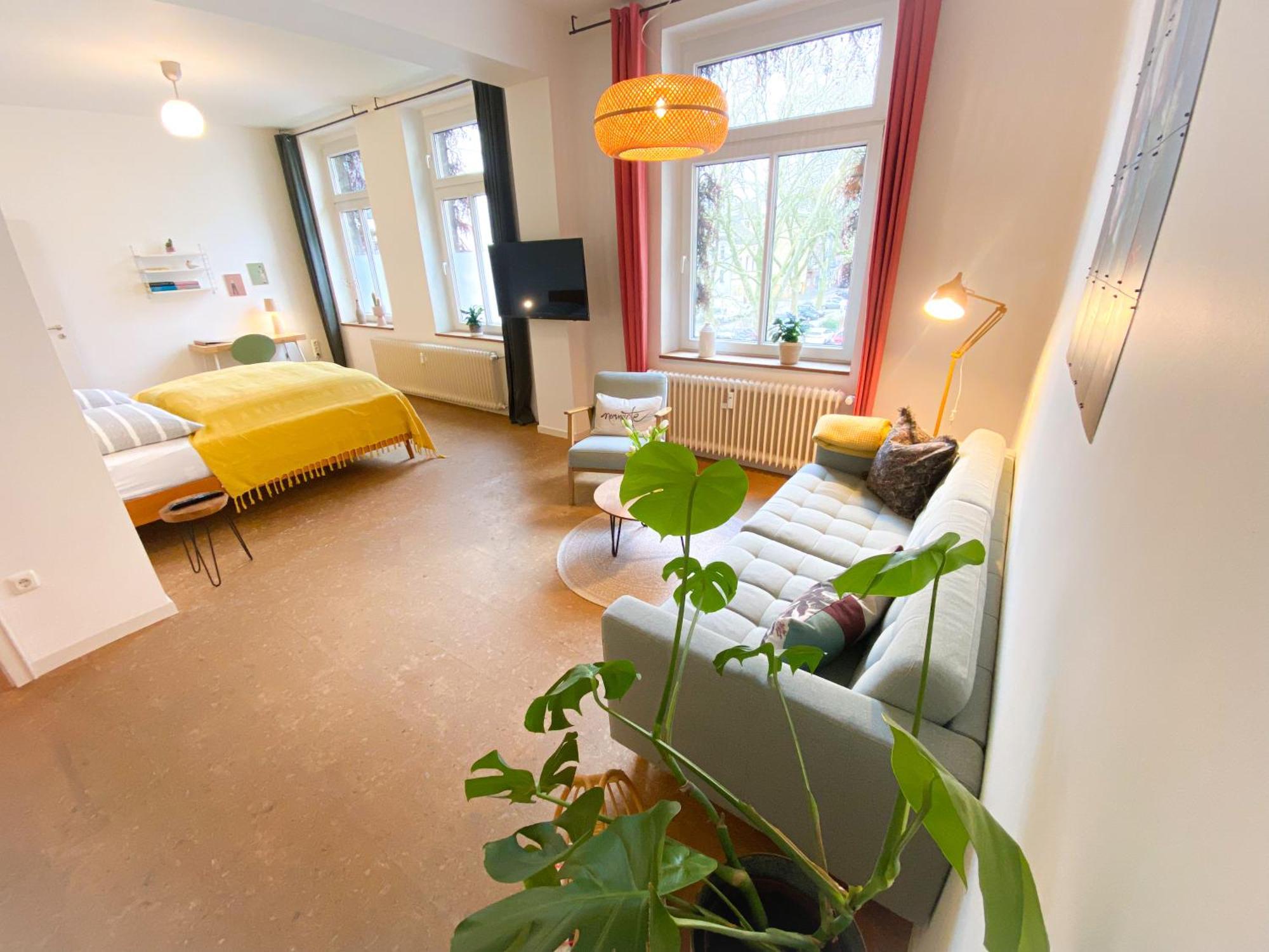 Apartments "Am Rheinorange", Netflix & Prime Duisburg Exterior photo